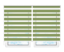 Рулонные шторы мини День Ночь Делия 124 цена. Купить в «Мастерская Жалюзи»
