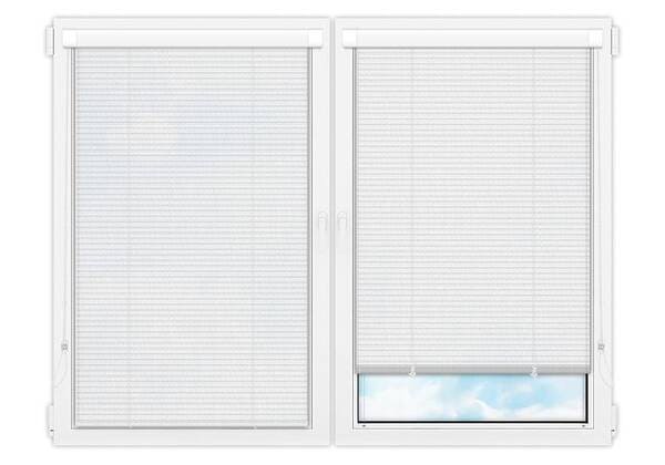 Жалюзи на пластиковые окна ISOLITE - 100-перфорация цена. Купить в «Мастерская Жалюзи»