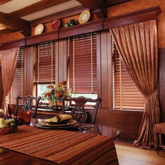 Деревянные жалюзи для ресторана цена. Купить в «Мастерская Жалюзи»